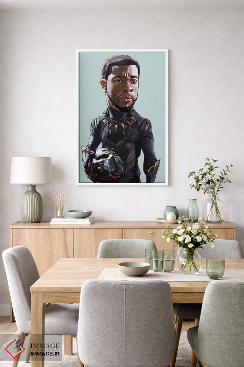 تابلو دکوراتیو چادویک بوزمن اثر ایوان ویلیامز - D5W