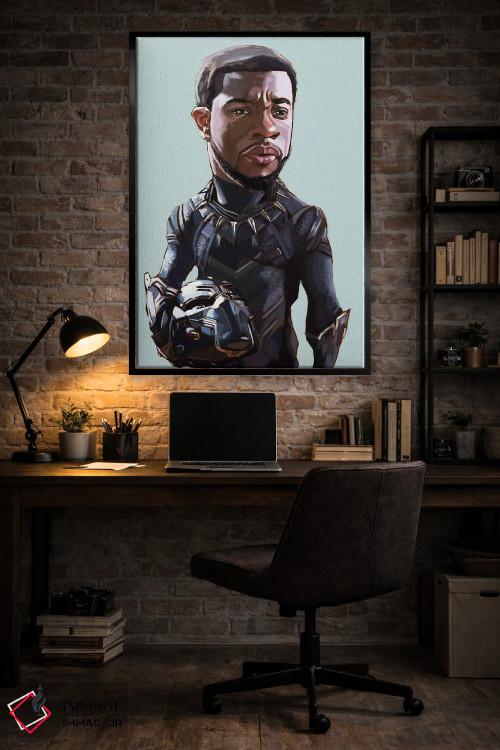 تابلو دکوراتیو چادویک بوزمن اثر ایوان ویلیامز - D3B