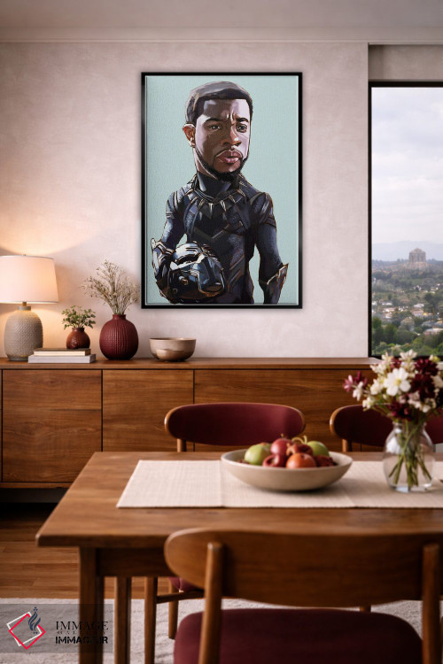 تابلو دکوراتیو چادویک بوزمن اثر ایوان ویلیامز - D4B