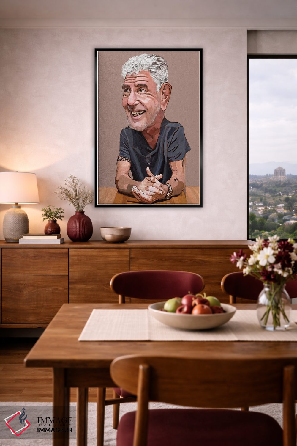 تابلو دکوراتیو آنتونی بورباور اثر ایوان ویلیامز - D5B