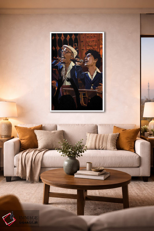 تابلو دکوراتیو سیلک سونیک اثر ایوان ویلیامز - D1W