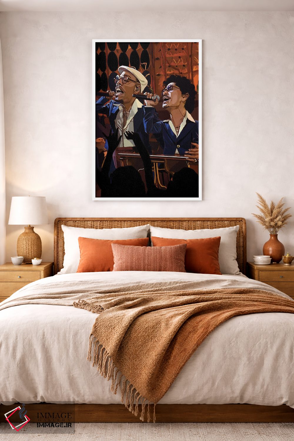 تابلو دکوراتیو سیلک سونیک اثر ایوان ویلیامز - D3W