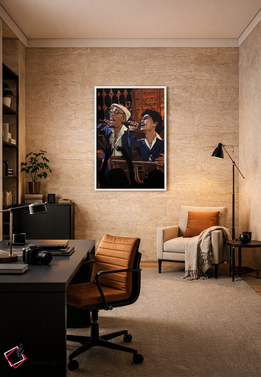 تابلو دکوراتیو سیلک سونیک اثر ایوان ویلیامز - D5W