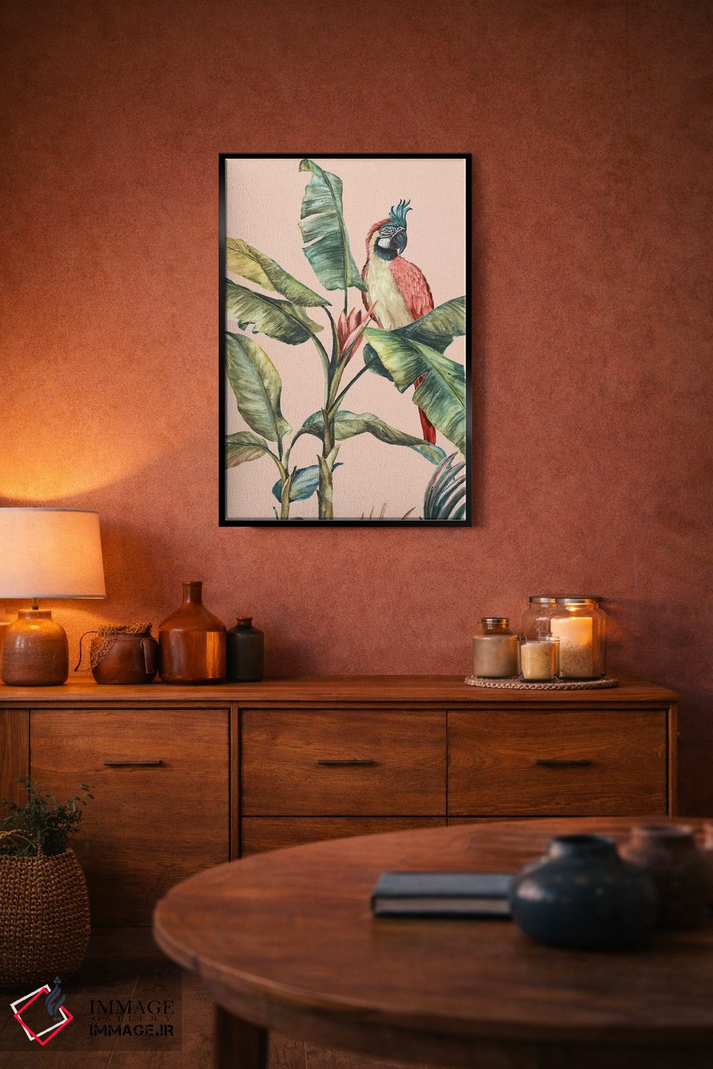 تابلو مدرن تروپیکانو II اثر اوا واتس - D4B