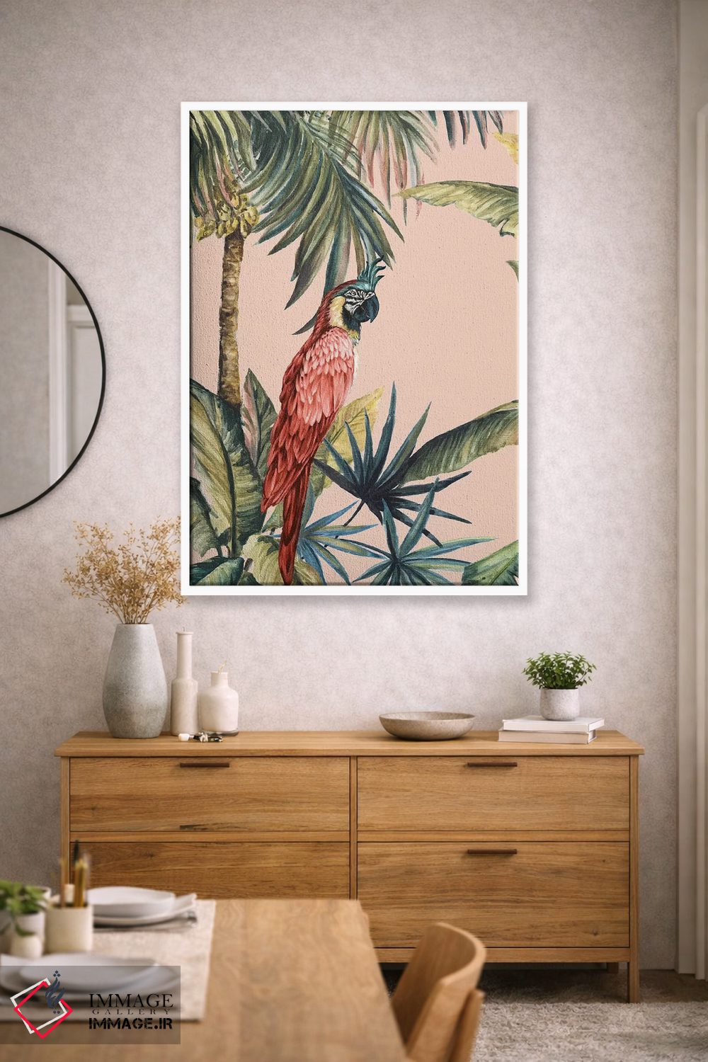 تابلو مدرن تروپیکانو III اثر اوا واتس - D2W