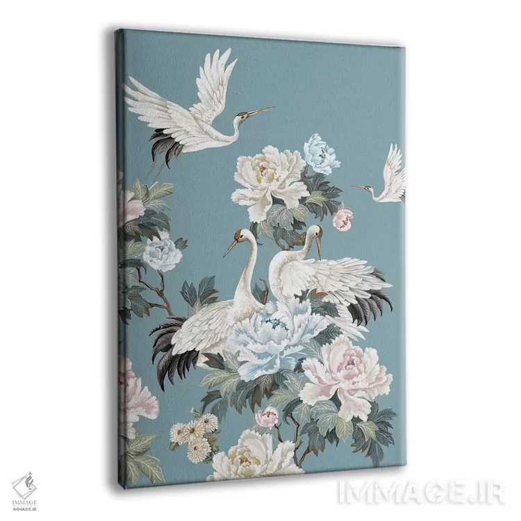 تابلو مدرن باغ آسمانی II اثر اوا واتس - نمای پرسپکتیو محصول