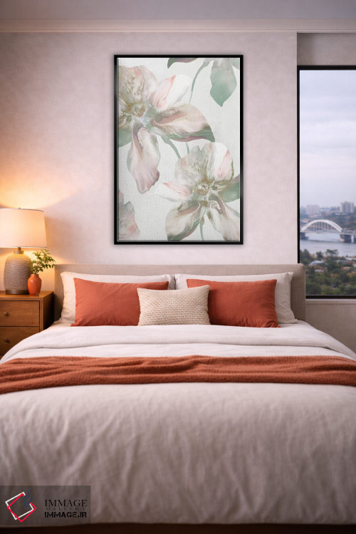 تابلو دکوراتیو رنگ پریدگی ابریشمی I اثر اوا واتس - D5B