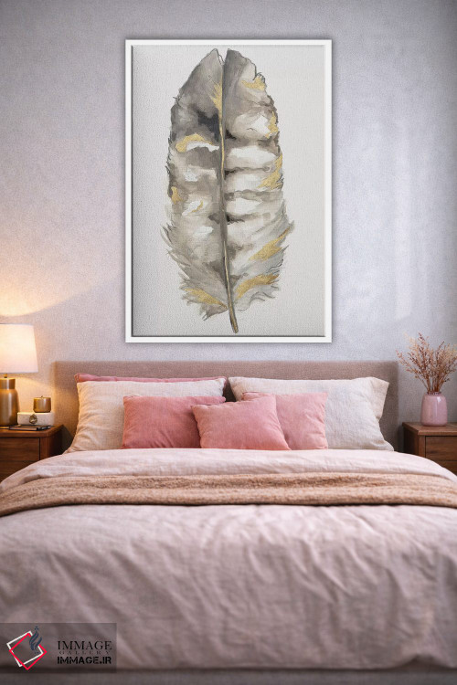 تابلو مینیمال طلای پنهان II اثر اوا واتس - D1W