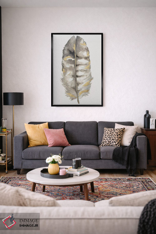 تابلو مینیمال طلای پنهان II اثر اوا واتس - D3B