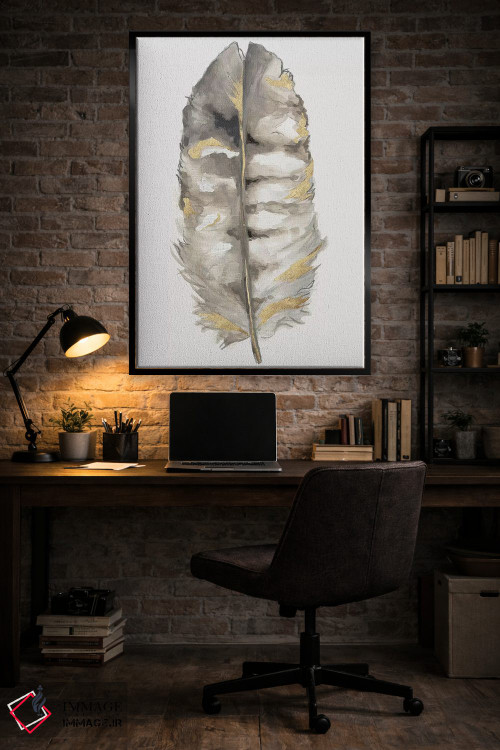 تابلو مینیمال طلای پنهان II اثر اوا واتس - D4B