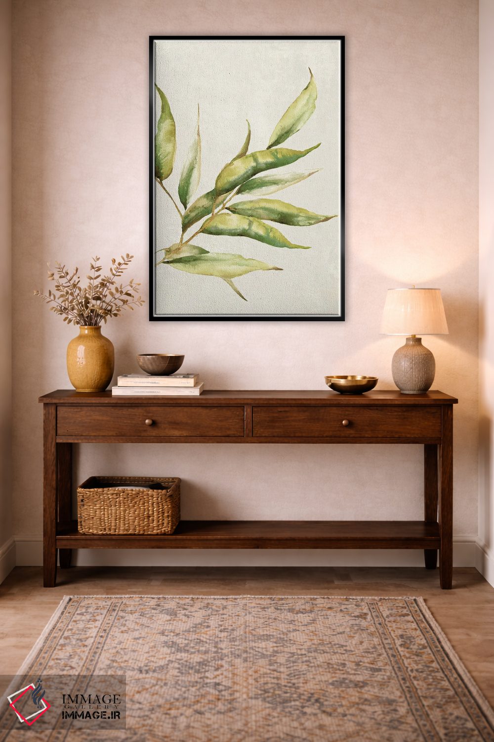 تابلو دکوراتیو شاخه بید ۱ اثر اوا واتس - D4B