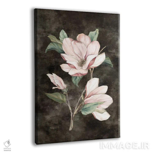 تابلو دکوراتیو مگنولیا صورتی ۲ اثر اوا واتس - نمای پرسپکتیو محصول