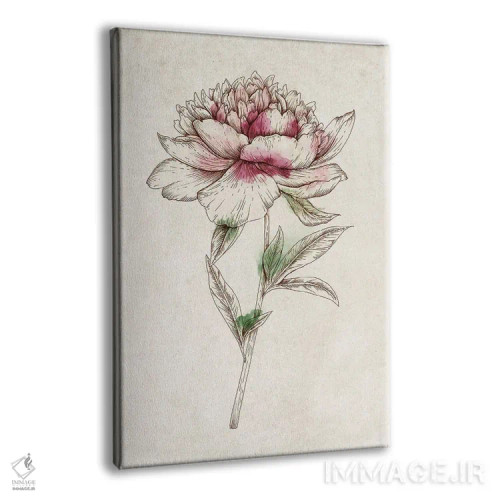 تابلو مینیمال ظرافت ۱ اثر اوا واتس - نمای پرسپکتیو محصول