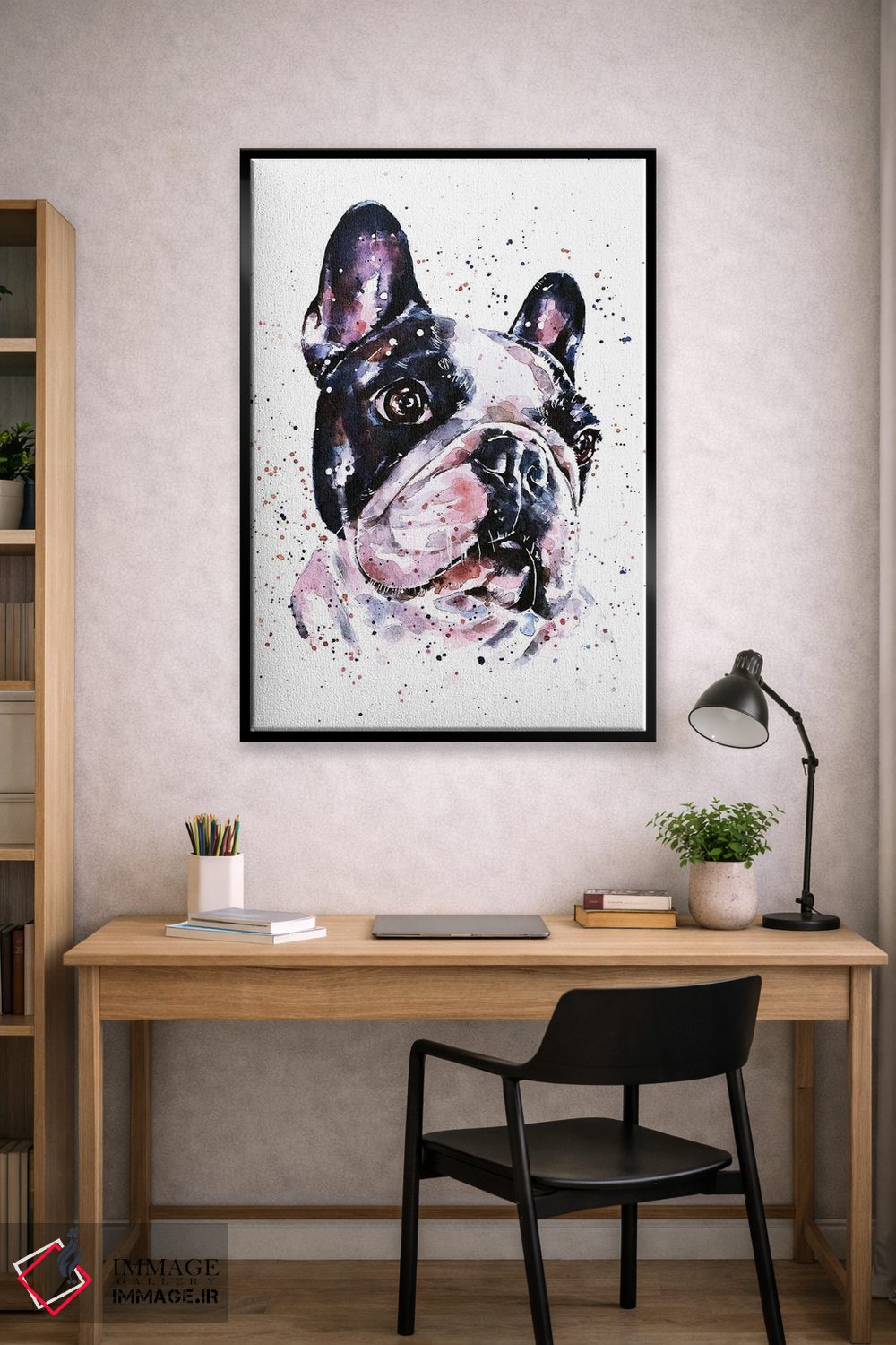 تابلو دکوراتیو یک پنی برای افکارت اثر ادز واترکالرز - D1B