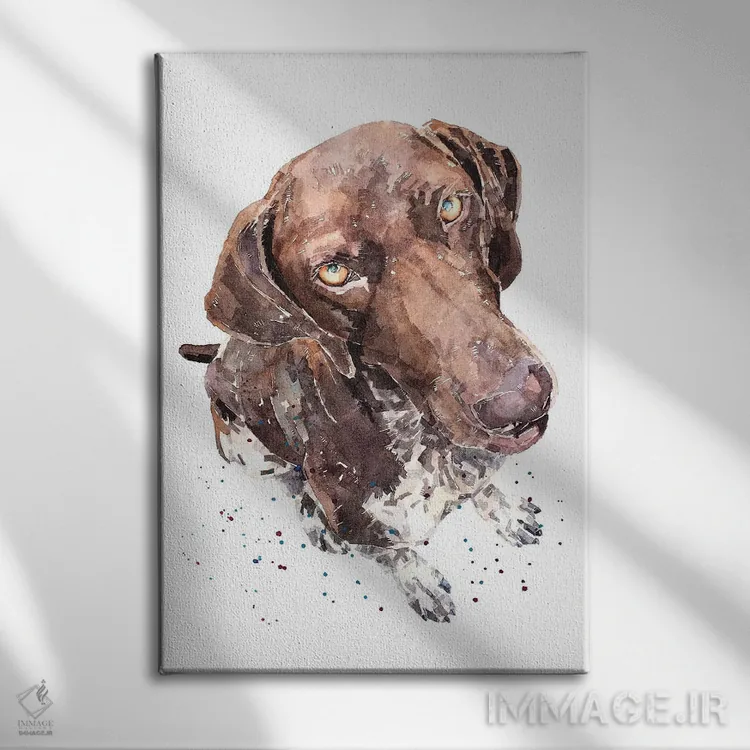 تابلو دکوراتیو جی .اس .پی ۲ اثر ادز واترکالرز - نمای روبهرو روی دیوار