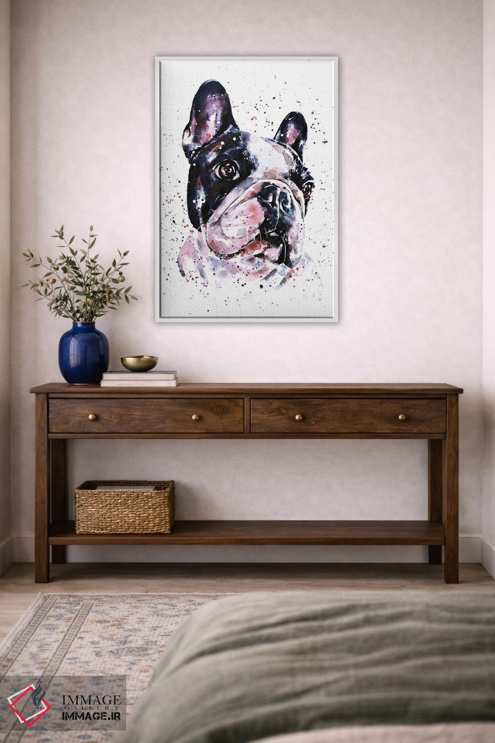 تابلو دکوراتیو یک پنی برای افکارت اثر ادز واترکالرز - D3W