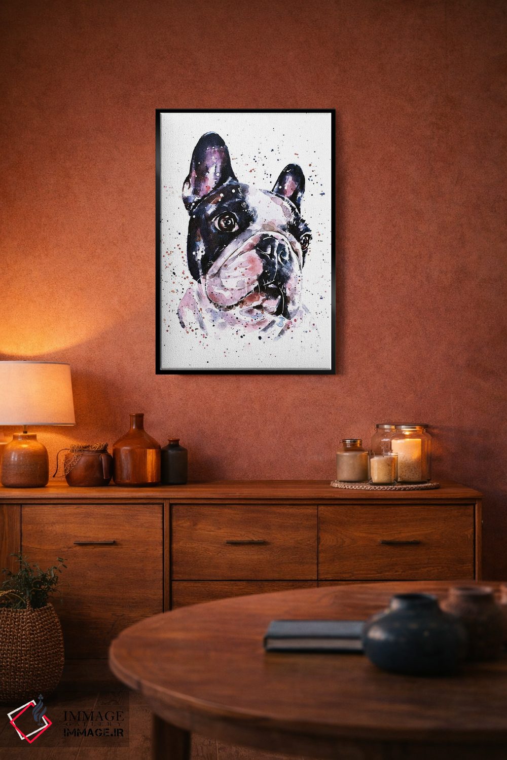 تابلو دکوراتیو یک پنی برای افکارت اثر ادز واترکالرز - D5B