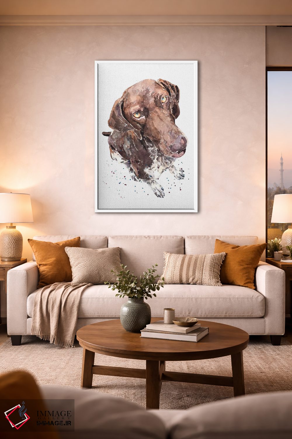 تابلو دکوراتیو جی .اس .پی ۲ اثر ادز واترکالرز - D1W