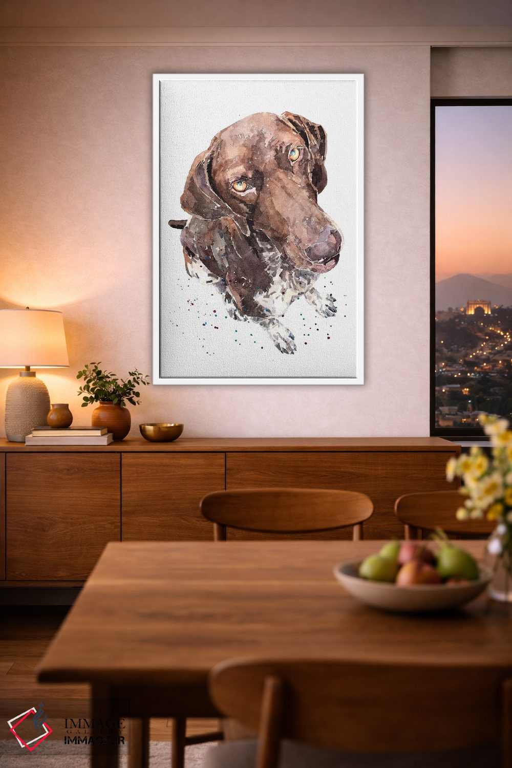 تابلو دکوراتیو جی .اس .پی ۲ اثر ادز واترکالرز - D2W