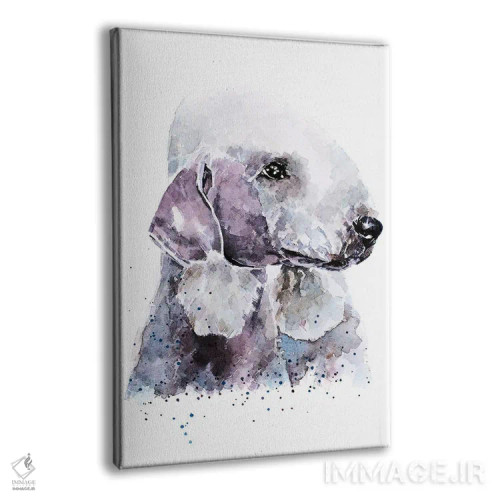 تابلو دکوراتیو تریر بدلینگتون ۱ اثر ادز واترکالرز - نمای پرسپکتیو محصول