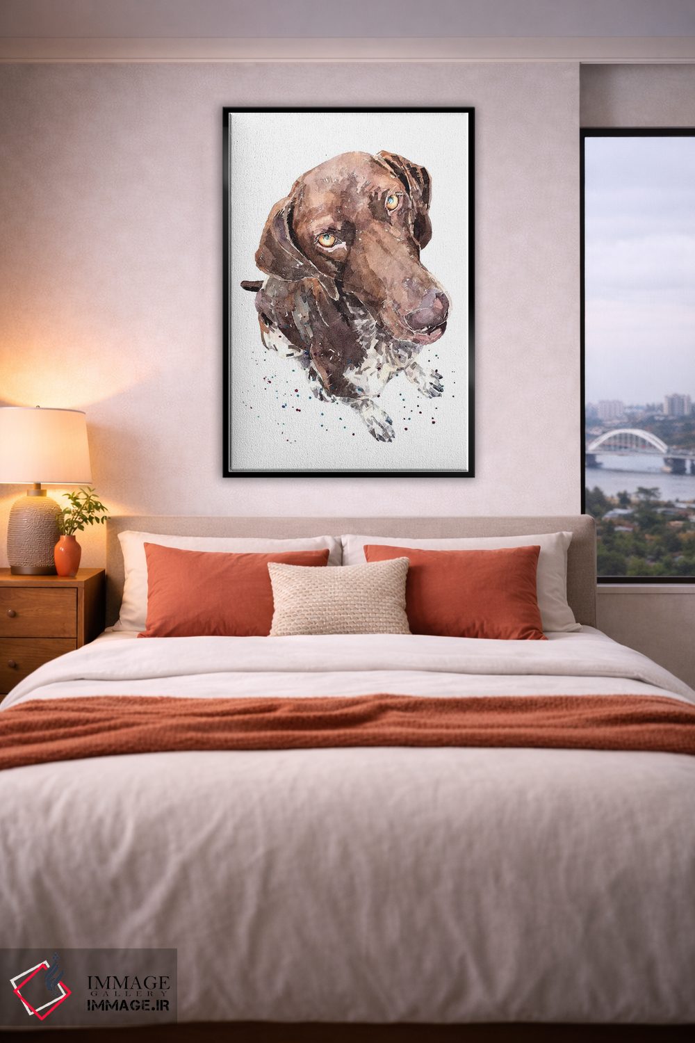 تابلو دکوراتیو جی .اس .پی ۲ اثر ادز واترکالرز - D5B