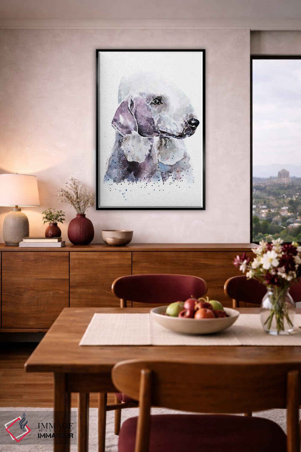 تابلو دکوراتیو تریر بدلینگتون ۱ اثر ادز واترکالرز - D4B