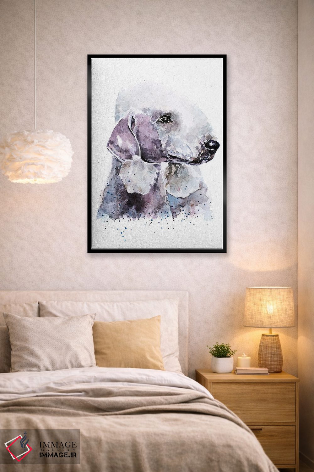 تابلو دکوراتیو تریر بدلینگتون ۱ اثر ادز واترکالرز - D3B