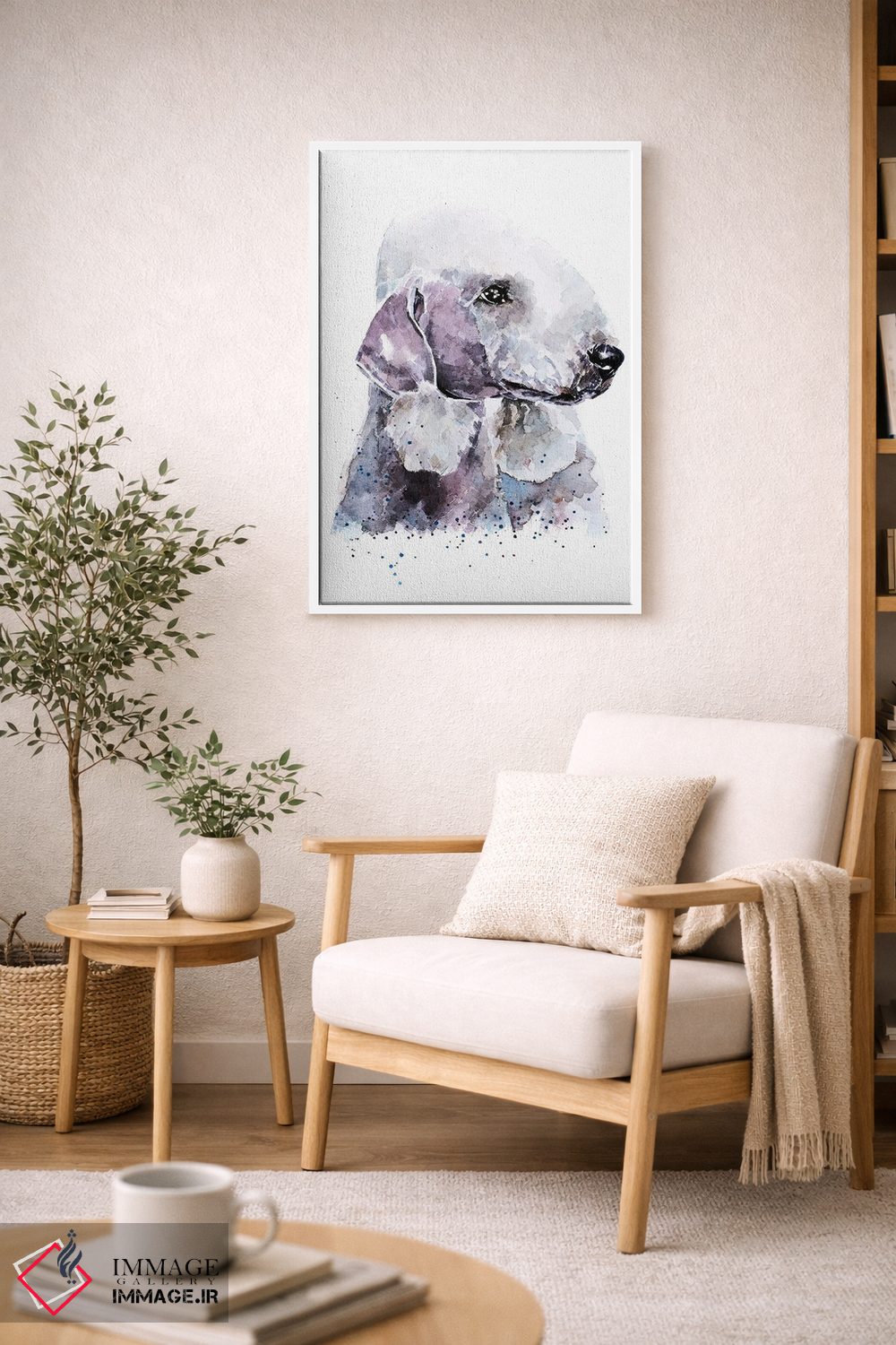 تابلو دکوراتیو تریر بدلینگتون ۱ اثر ادز واترکالرز - D6W