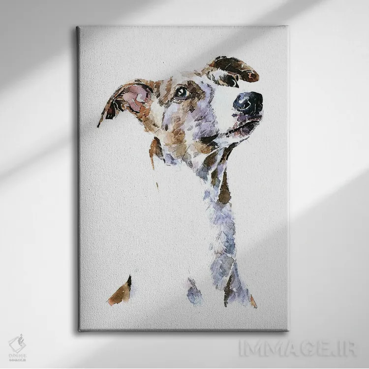 تابلو دکوراتیو ویپت اثر ادز واترکالرز - نمای روبهرو روی دیوار