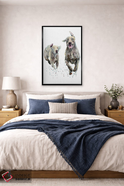 تابلو دکوراتیو وایمارانرهای دونده اثر ادز واترکالرز - D5B