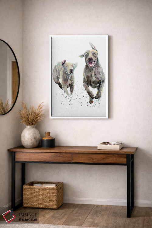 تابلو دکوراتیو وایمارانرهای دونده اثر ادز واترکالرز - D3W