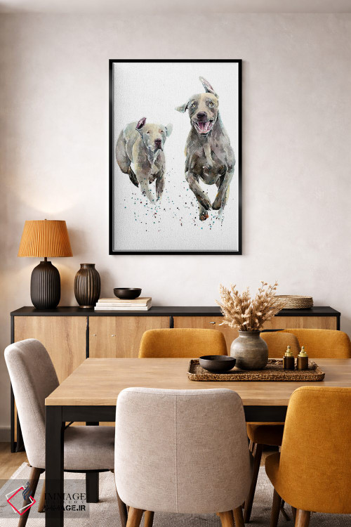 تابلو دکوراتیو وایمارانرهای دونده اثر ادز واترکالرز - D4B