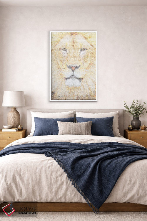 تابلو دکوراتیو پادشاه اثر گوسفند رباتی - D4W