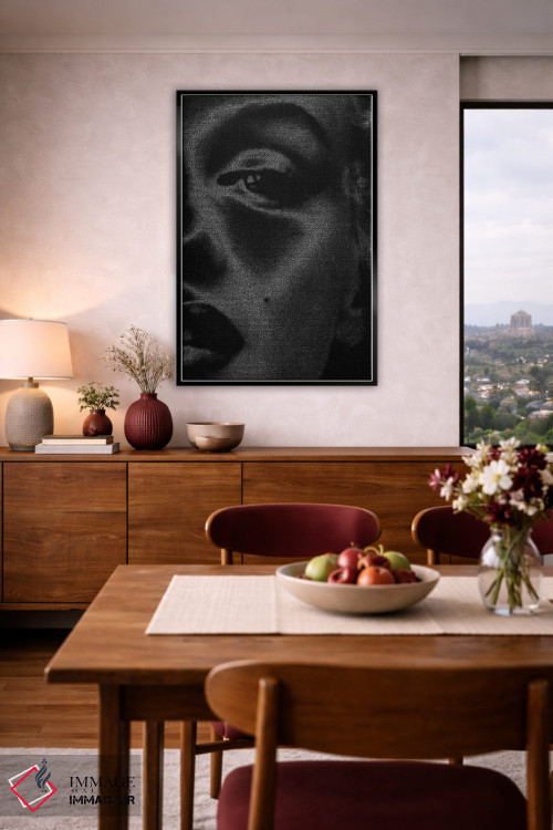 تابلو دکوراتیو مونرو اثر گوسفند رباتی - D4B