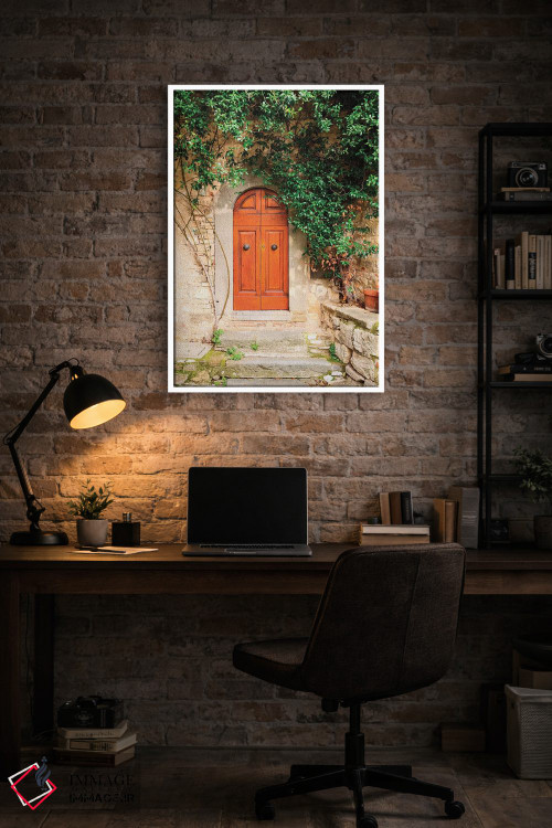 تابلو دکوراتیو ایتالیا، توسکانی، گروه در کیانتی. تاکستان های کیانتی. درب… اثر امیلی ویلسون - D3W