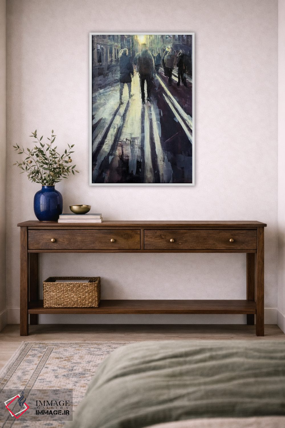 تابلو دکوراتیو غروب در برلین اثر ادوارد وارکنتین - D2W