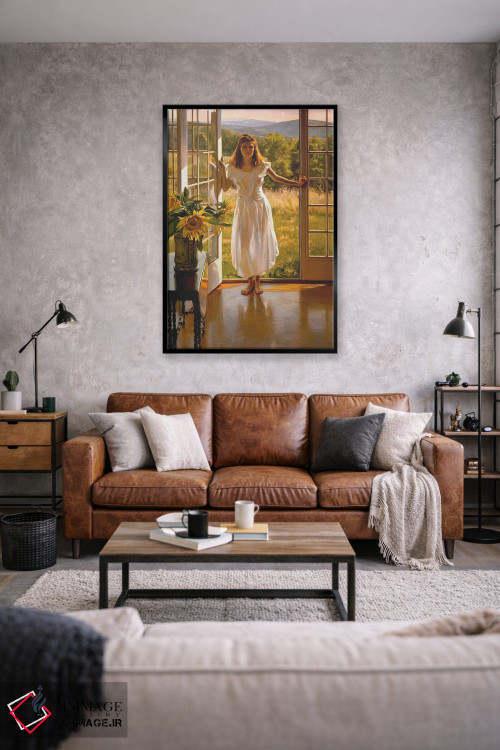 تابلو دکوراتیو صبحگاهان اوت اثر ایوان ویلسون - D2B