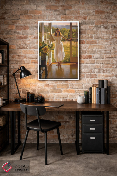 تابلو دکوراتیو صبحگاهان اوت اثر ایوان ویلسون - D3W