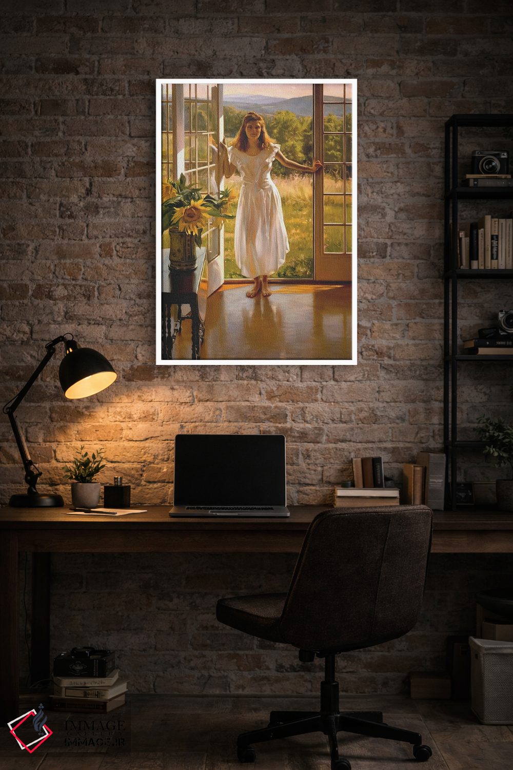 تابلو دکوراتیو صبحگاهان اوت اثر ایوان ویلسون - D4W