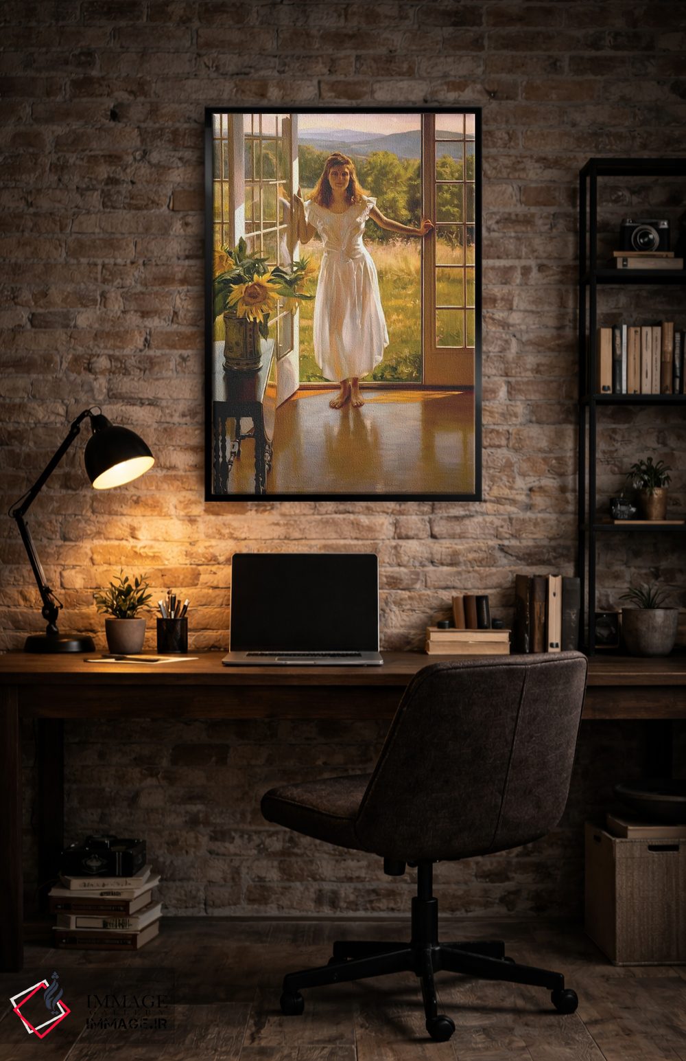 تابلو دکوراتیو صبحگاهان اوت اثر ایوان ویلسون - D6B