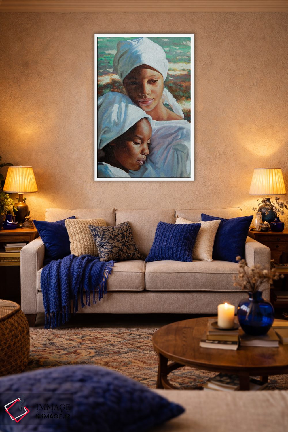 تابلو دکوراتیو خواهران غسل تعمید یافته اثر ایوان ویلسون - D1W