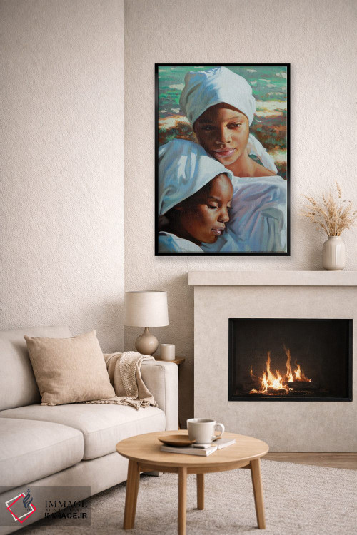 تابلو دکوراتیو خواهران غسل تعمید یافته اثر ایوان ویلسون - D6B