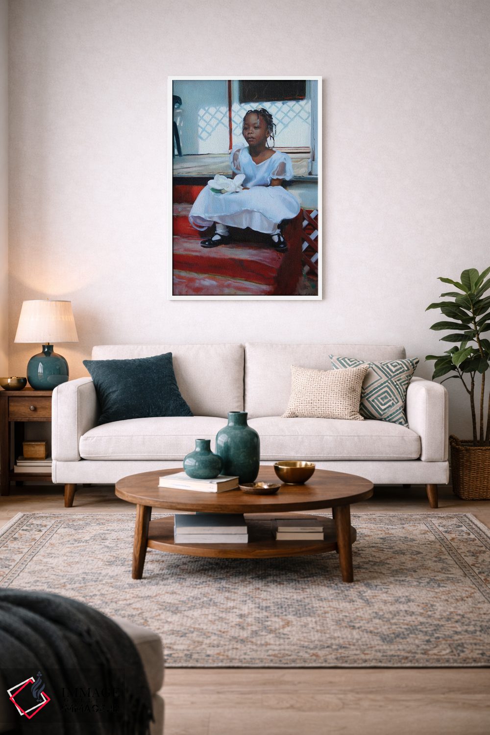 تابلو دکوراتیو ایوان مادربزرگ اثر ایوان ویلسون - D2W