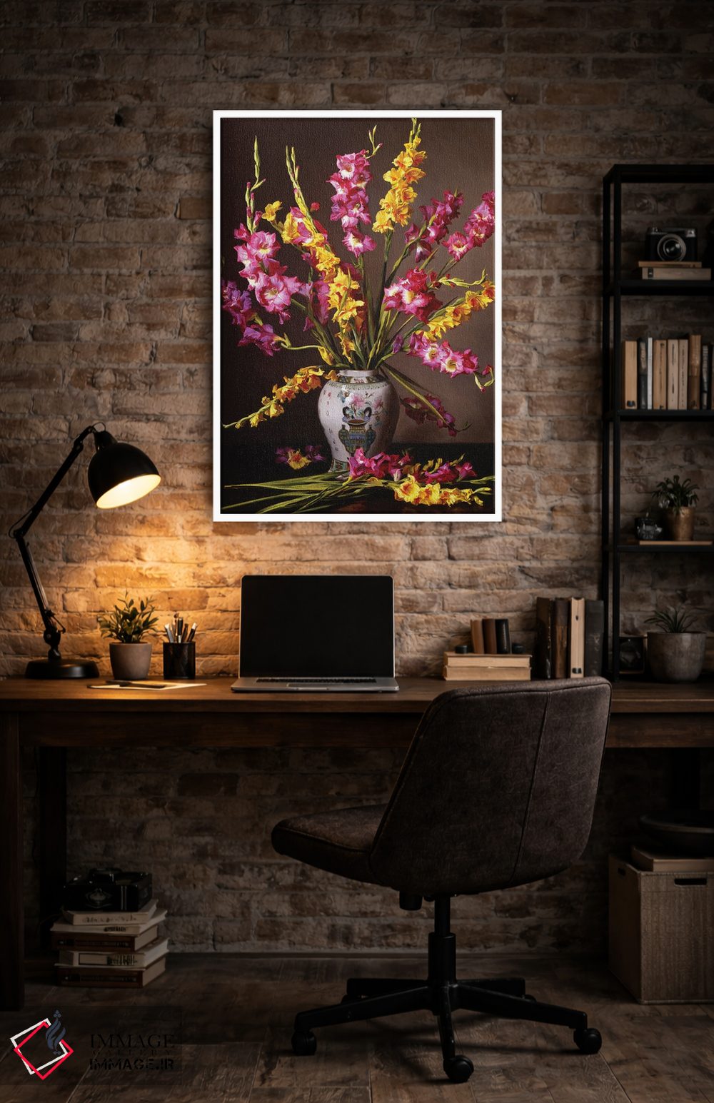 تابلو دکوراتیو گلدیولا اثر ایوان ویلسون - D4W