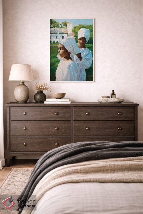 تابلو دکوراتیو تنظیمات لحظه آخری اثر ایوان ویلسون - D2W