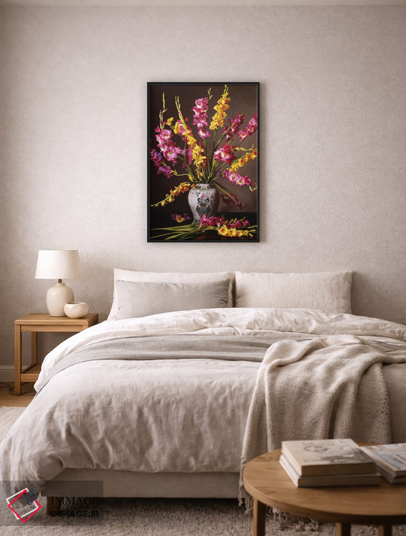 تابلو دکوراتیو گلدیولا اثر ایوان ویلسون - D6B