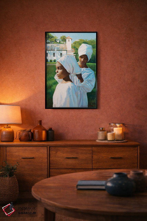 تابلو دکوراتیو تنظیمات لحظه آخری اثر ایوان ویلسون - D5B