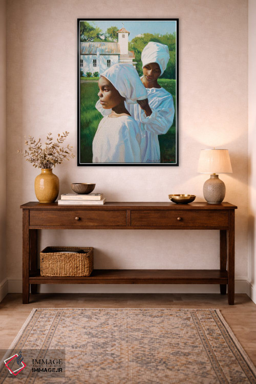 تابلو دکوراتیو تنظیمات لحظه آخری اثر ایوان ویلسون - D4B