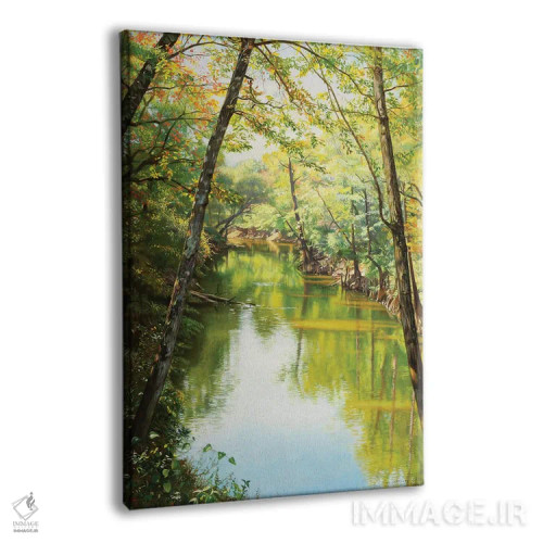 تابلو دکوراتیو رودخانه سیپسی اثر ایوان ویلسون - نمای پرسپکتیو محصول