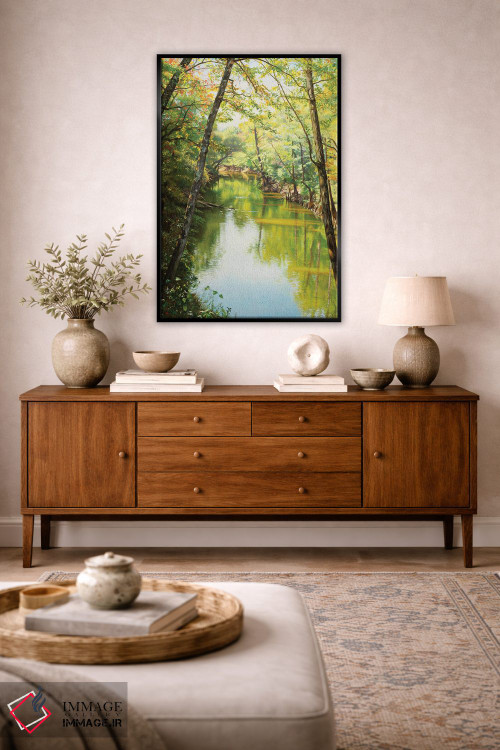 تابلو دکوراتیو رودخانه سیپسی اثر ایوان ویلسون - D3B